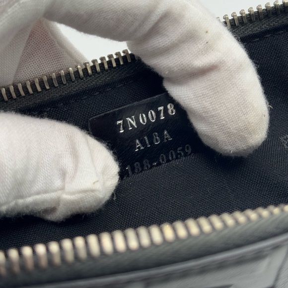 Fendi Embossed Zucca Pouch Grey - Picture 8 of 13